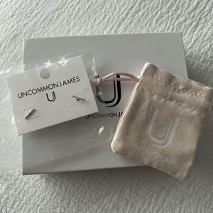 NWT Uncommon James Bar None Stud Silver Earrings